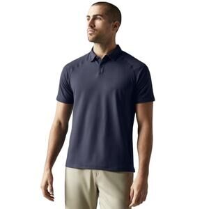 Rhone Delta Pique Polo Shirt Mens 2XL Performance Lightweight Golf Stretch